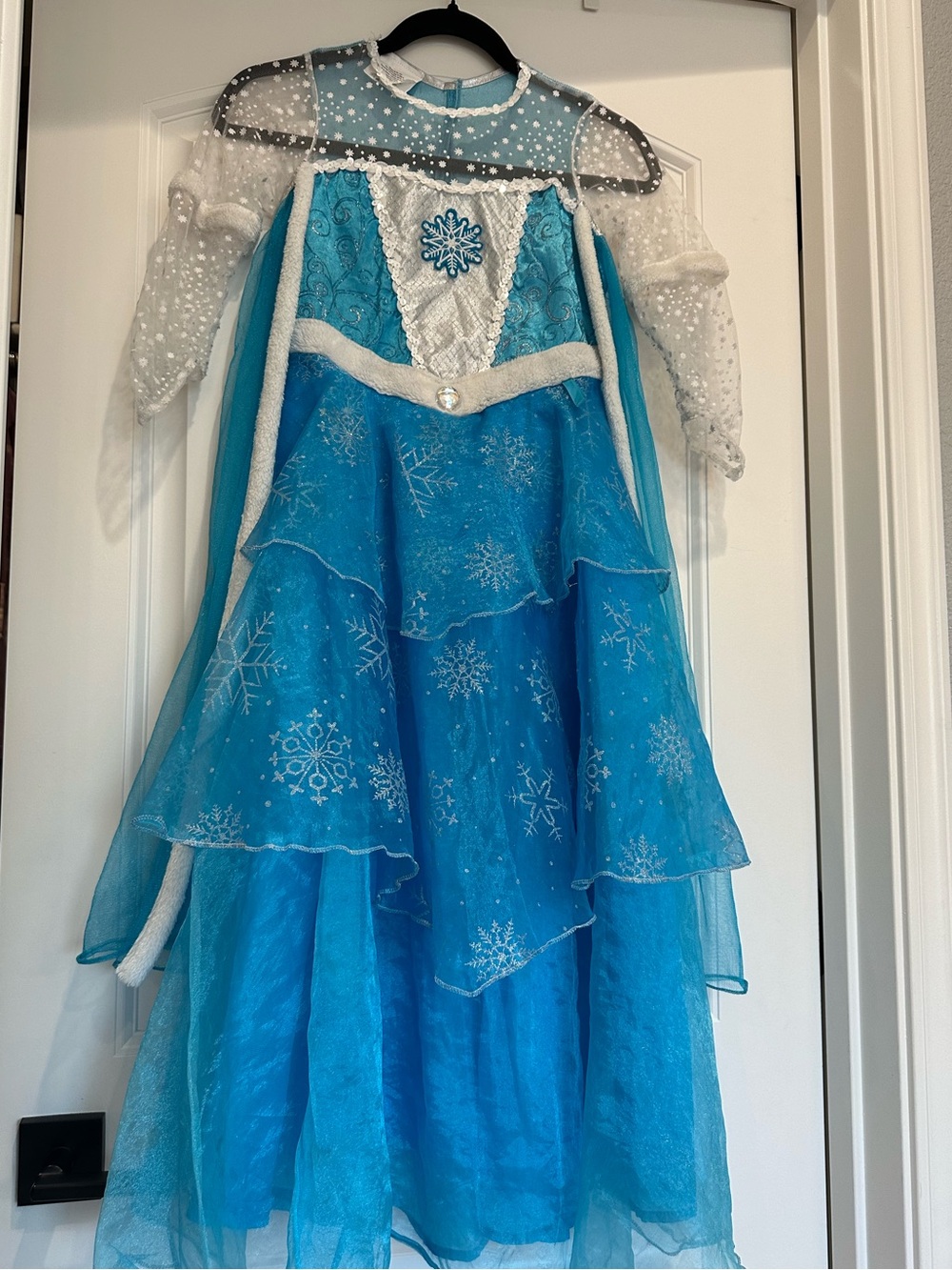 Elsa Costume Size 7-8 by Teetot & Co